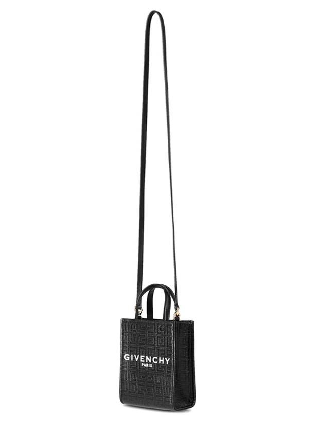 4G Canvas Vertical Mini G Tote Bag Black - GIVENCHY - BALAAN 4