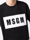 Short Sleeve T Shirt 2000MM520 200002 99 Black - MSGM - BALAAN 4