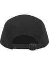 Washed Chino Twill Camp Ball Cap Black - SUPREME - BALAAN 3