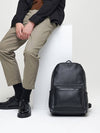 Inglewood HQ Leather Backpack Black - NATIONAL PUBLICITY - BALAAN 5