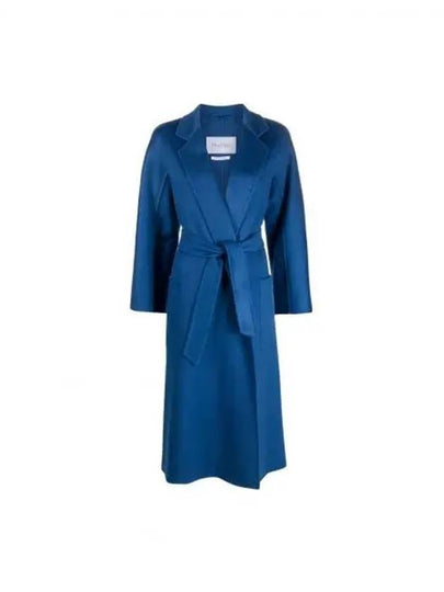 Ludmilla Icon Cashmere Single Coat Blue - MAX MARA - BALAAN 2