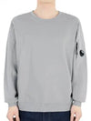 Light Fleece Sweatshirt Light Grey - CP COMPANY - BALAAN 2