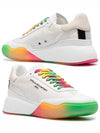 Loop Lace Up Rainbow Low Top Sneakers White - STELLA MCCARTNEY - BALAAN 2