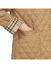 Women's Diamond Quilted Jacket Brown - BURBERRY - BALAAN 11