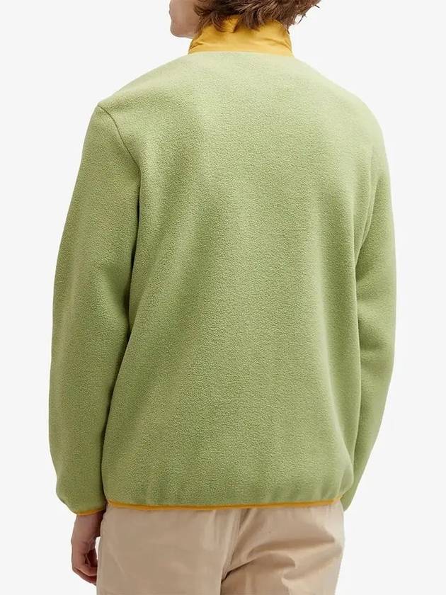 Men's Synchilla Fleece Zip-Up Jacket Green - PATAGONIA - BALAAN 3