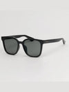 Eyewear Square Oversized Horn-Rimmed Sunglasses Black - GUCCI - BALAAN 5