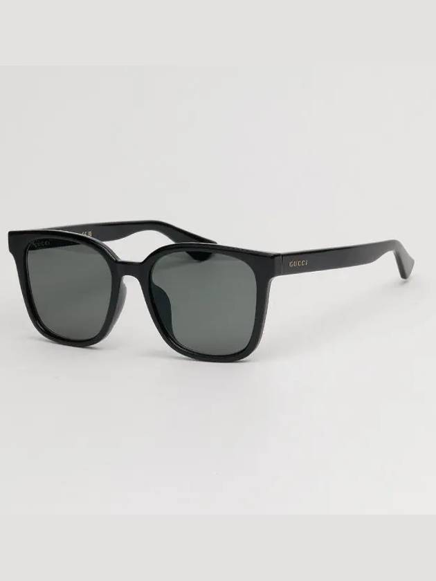 Eyewear Square Oversized Horn-Rimmed Sunglasses Black - GUCCI - BALAAN 7