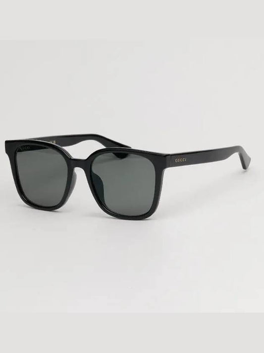 Eyewear Square Oversized Horn-Rimmed Sunglasses Black - GUCCI - BALAAN 2