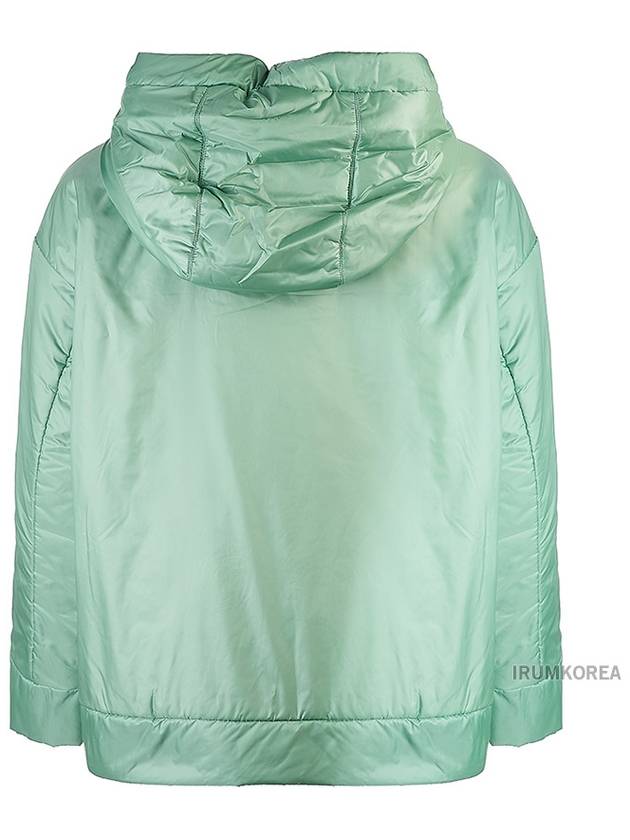 Women s The Cube Hooded Reversible Jacket GREENBOX 037 - MAX MARA - BALAAN 4