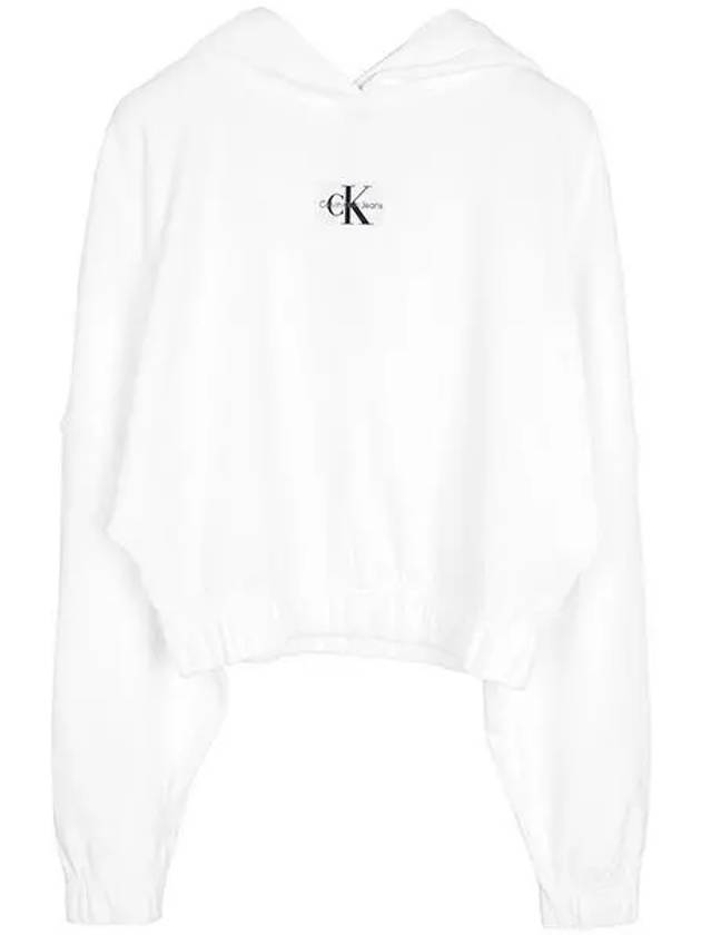 Monologo Hoodie White - CALVIN KLEIN - BALAAN 2