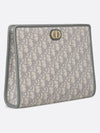 Medium 30 Montene Pouch Grey Oblique Jacquard - DIOR - BALAAN 3