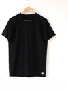 SPMRBOSN Plain Round Short Sleeve Tee Black - SUPENER - BALAAN 4