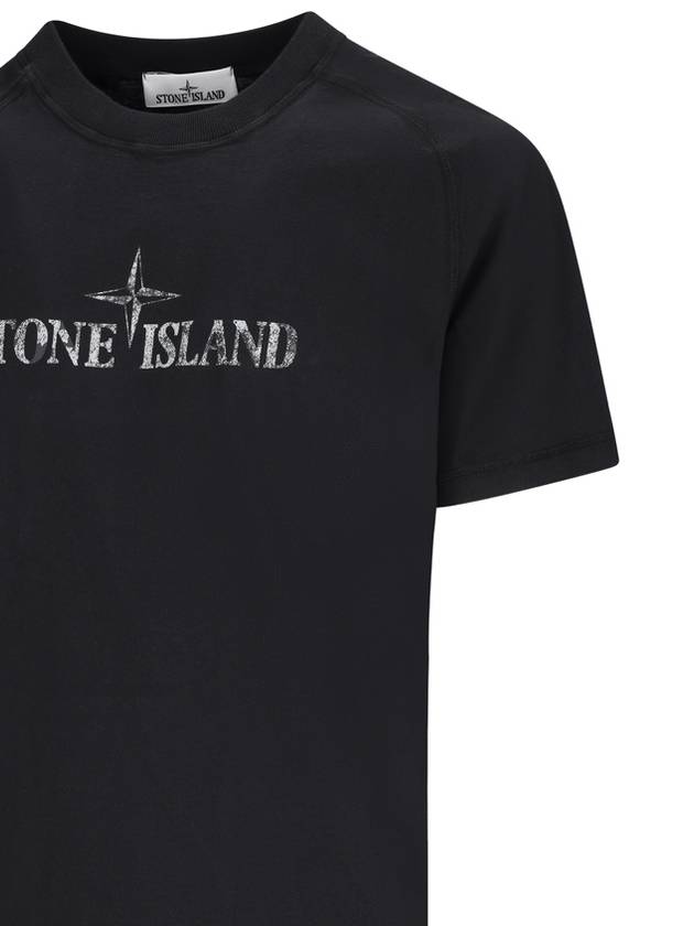 PRINTED T-SHIRT - STONE ISLAND - BALAAN 3