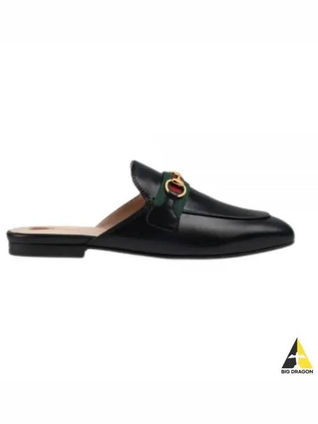 Princetown Horsebit Leather Mule Black - GUCCI - BALAAN 2