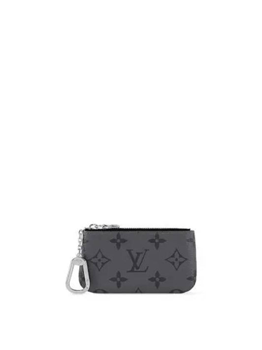 Monogram Key Pouch Key Holder Grey - LOUIS VUITTON - BALAAN 2