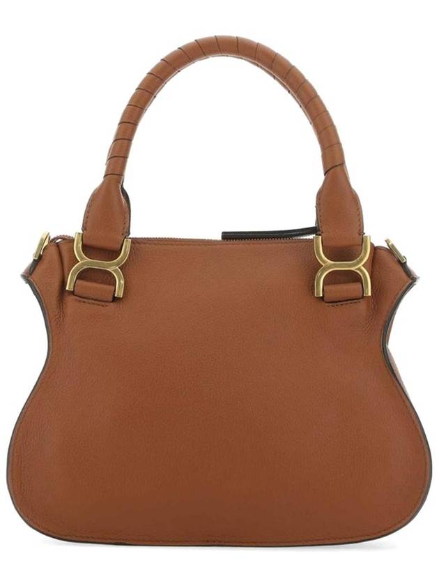 Marcie Small Double Carry Tote Bag Brown - CHLOE - BALAAN 3