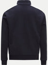 Logo Patch Nylon Padded Cardigan Navy - MONCLER - BALAAN 5