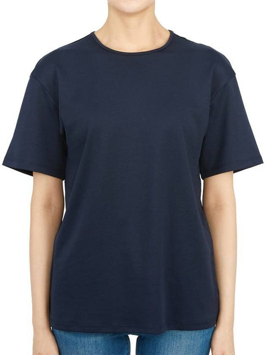 Perfect Short Sleeve T-Shirt Navy - THEORY - BALAAN 1