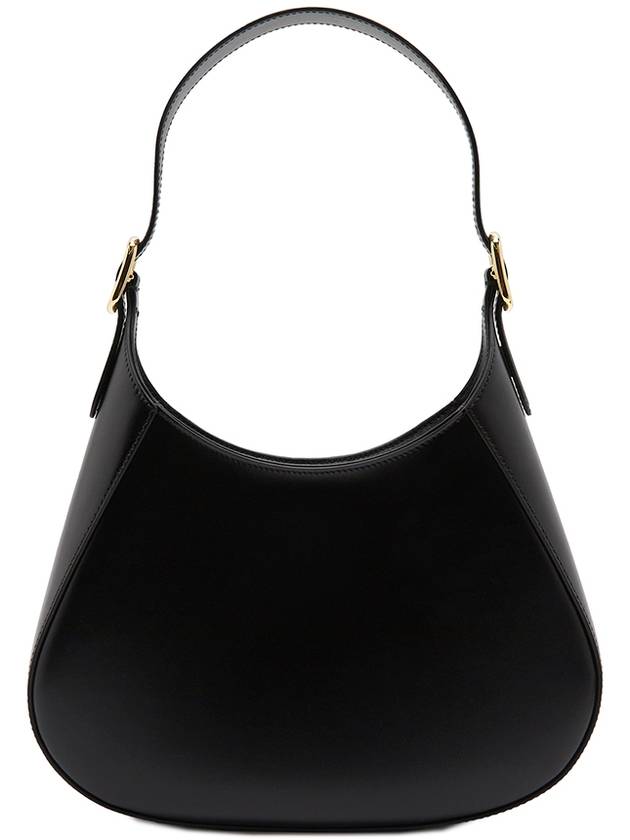 Medium Leather Shoulder Bag Black - PRADA - BALAAN 5