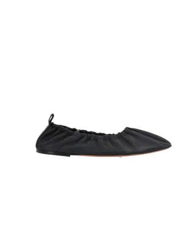 Glove Leather Ballerina Black - THE ROW - BALAAN 1