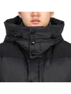 Detachable Sleeve Hoodie Padded Black - BURBERRY - BALAAN 10