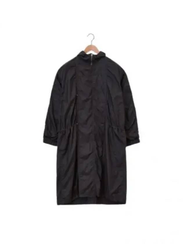 Nylon Drape Detail Parka Espresso - LEMAIRE - BALAAN 2