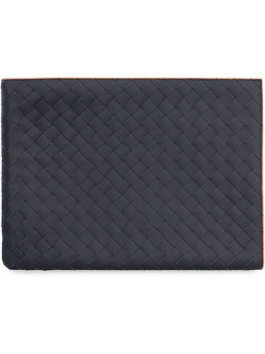 Bottega Veneta Leather Clutch - BOTTEGA VENETA - BALAAN 1