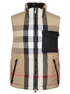 Reversible Check Nylon Padding Vest Archive Beige - BURBERRY - BALAAN 3