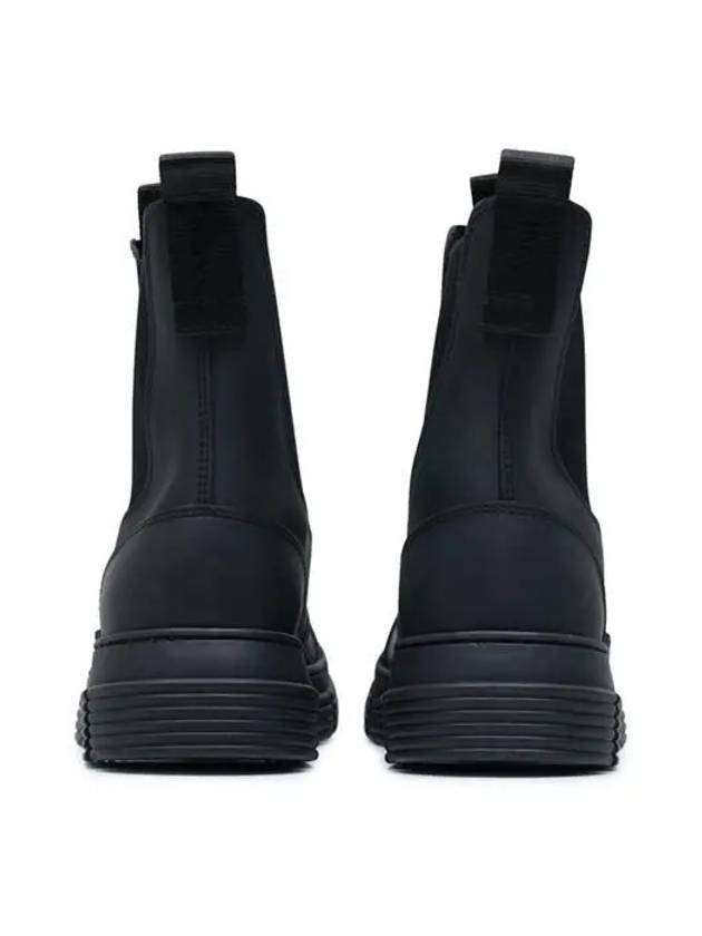 Women's Rubber City Chelsea Boots Black - GANNI - BALAAN 4