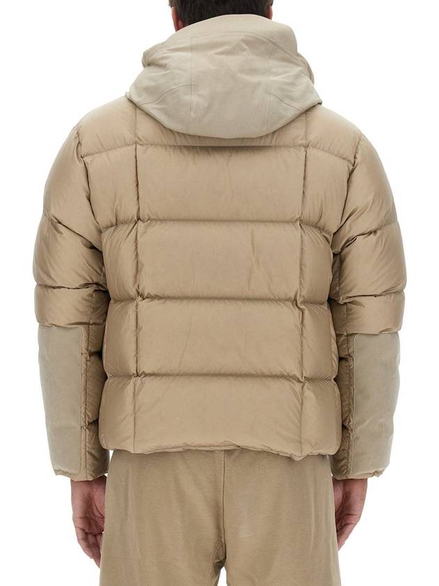 Tempest Combo Down Jacket Beige - TEN C - BALAAN 4