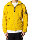 Men's Shell Lens Hooded Jacket Yellow - CP COMPANY - BALAAN 3