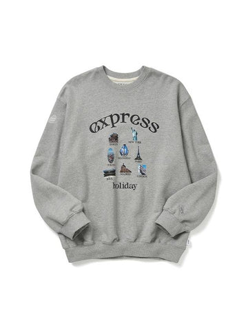 Global Citizen Sweatshirt Melange - EXPRESSHOLIDAY - BALAAN 1