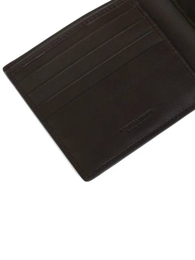 Intrecciato Weaving Half Wallet Espresso - BOTTEGA VENETA - BALAAN 4