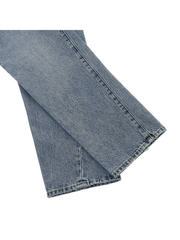 Twist Seam Denim Jeans Vintage Wash Blue - TOTEME - BALAAN.