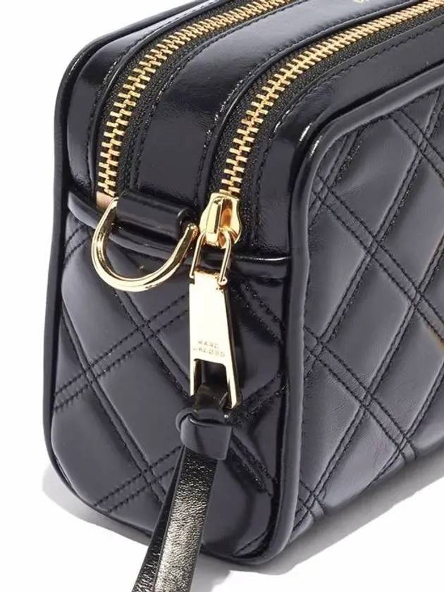 Soft Shot 21 Quilted Cross Bag Black - MARC JACOBS - BALAAN.