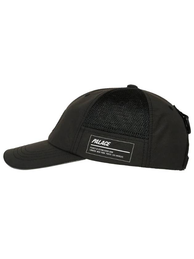 Military Shell Tri Pug Patch 6 Panel Cap Black P25H097 - PALACE - BALAAN 2