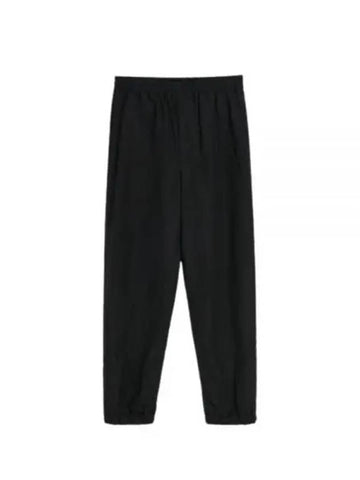 24 HIGH COUNT WOOL POPLIN PANTS BLACK A24SP03WP - AURALEE - BALAAN 1