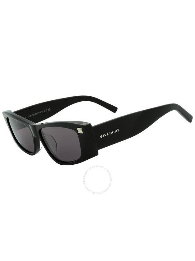 Givenchy Grey Rectangular Ladies Sunglasses GV40048F 01A 56 - GIVENCHY - BALAAN 3