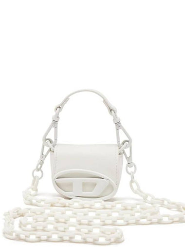 1DR XXS Chain Iconic Micro Cross Bag White - DIESEL - BALAAN 1