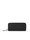 Clemence Monogram Empreinte Leather Long Wallet Black - LOUIS VUITTON - BALAAN 2