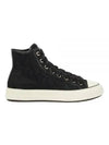 Toile Iconographe Total Loop High Top Sneakers Black - VALENTINO - BALAAN 2