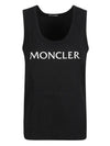 Sleeveless T Shirt 8P00001 89A0D 999 Black - MONCLER - BALAAN 1