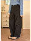 Crunchy rivet point balloon pants - MICANE - BALAAN 4