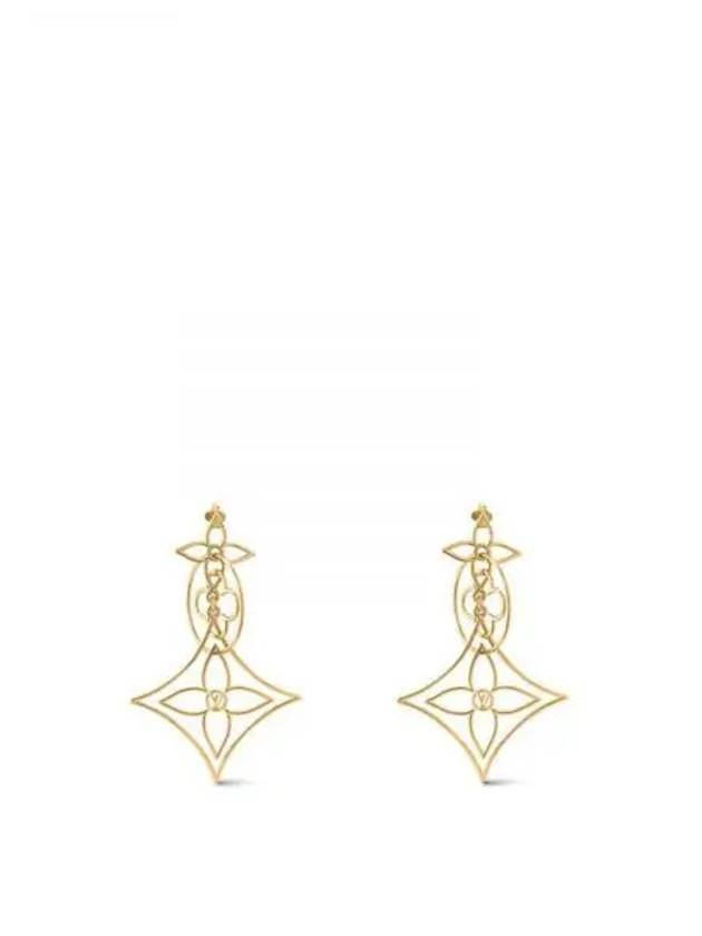 LV Twiggy Earrings Gold - LOUIS VUITTON - BALAAN 1