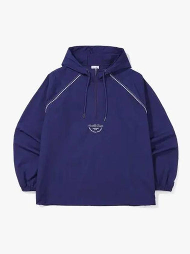 Diadora Montello Hooded Anorak BLUE - DIADORA - BALAAN 1