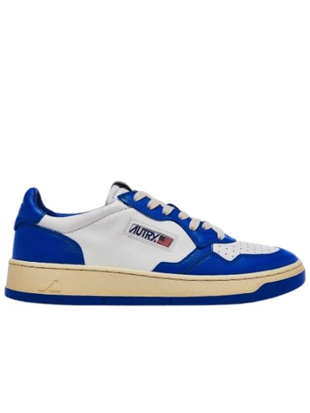 Women's Medalist Bi-Color Low-Top Sneakers Blue - AUTRY - BALAAN 2