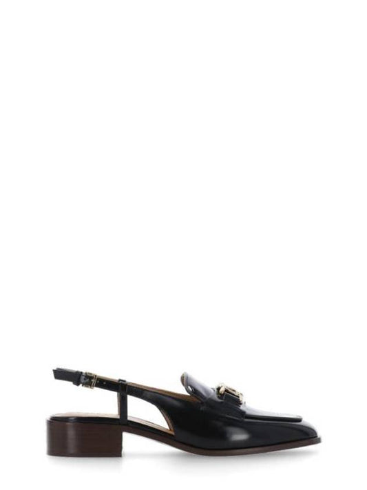 Flat Shoes XXW28K0HW90EB5B999 BLACK - TOD'S - BALAAN 1