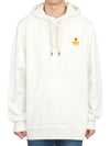 Malek Logo Hoodie White - ISABEL MARANT - BALAAN 1