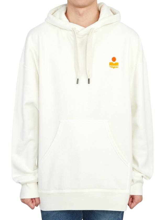 Malek Logo Hoodie White - ISABEL MARANT - BALAAN 2