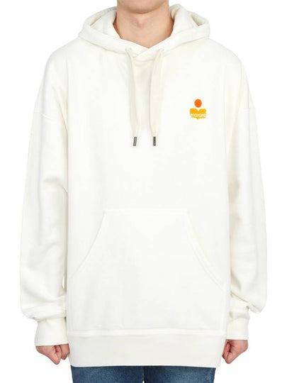 Malek Logo Hoodie White - ISABEL MARANT - BALAAN 2